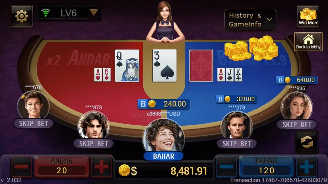 Jogar no slot online Andar Bahar no Brasil | PlayFortuna